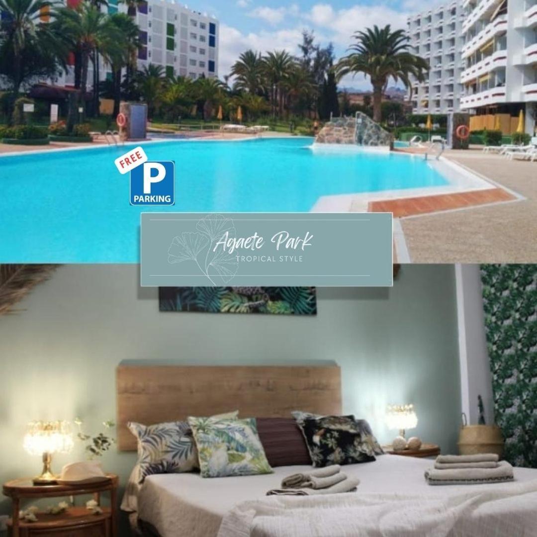 Agaete Park Tropical Style Appartement Playa del Inglés Buitenkant foto